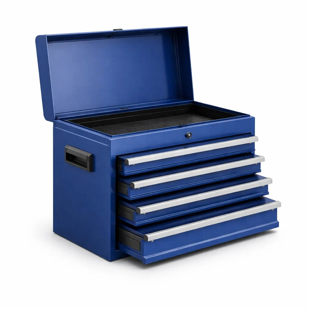 Cassettiera in Metallo Blu con 5 Cassetti