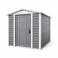 Casetta da Giardino in Resina Grigio 230x140x250 cm