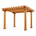 Pergola in Legno di Cedro 300x300x225 cm