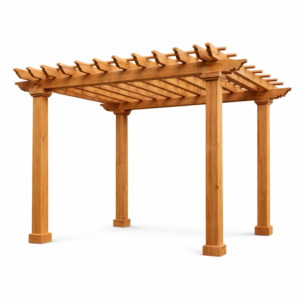 Pergola in Legno di Cedro 300x300x225 cm