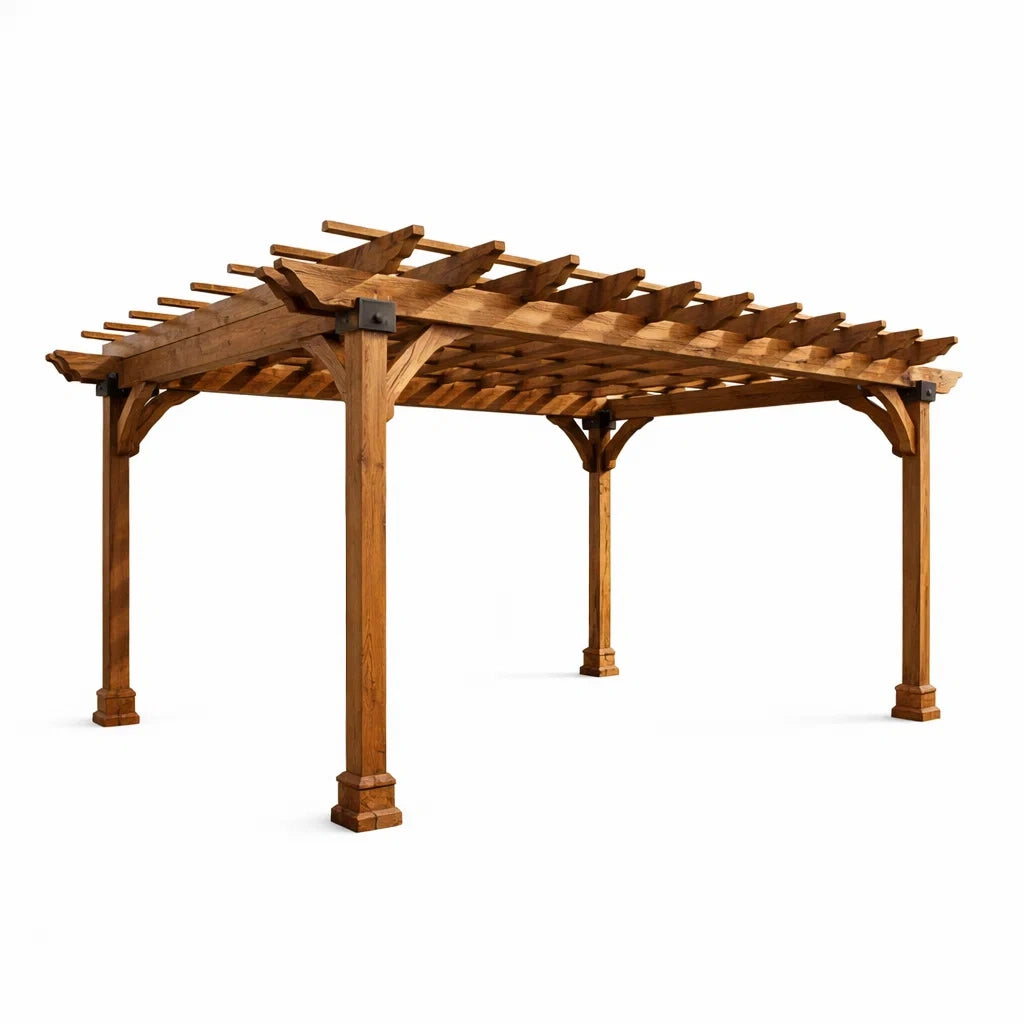 Pergola da Giardino in Legno di Pino